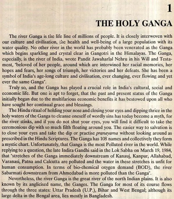 Can The Ganga Be Cleaned? (An Old And Rare Book) - Retail Maharaj