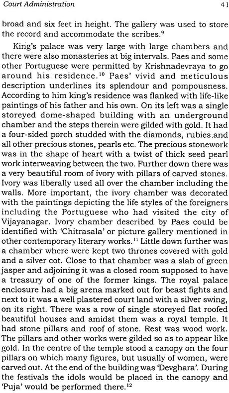 Court Life Under The Vijayanagar Rulers (An Old and Rare Book) - Retail Maharaj