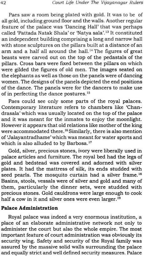 Court Life Under The Vijayanagar Rulers (An Old and Rare Book) - Retail Maharaj