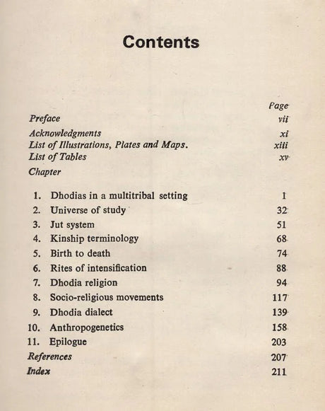 Dhodia Identity- Anthropological Approach (An Old and Rare Book) - Retail Maharaj