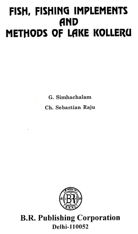 Fish, Fishing Implements and Methods of Lake Kolleru - Retail Maharaj