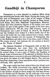 Gandhi's First Step- Champaran Movement - Retail Maharaj