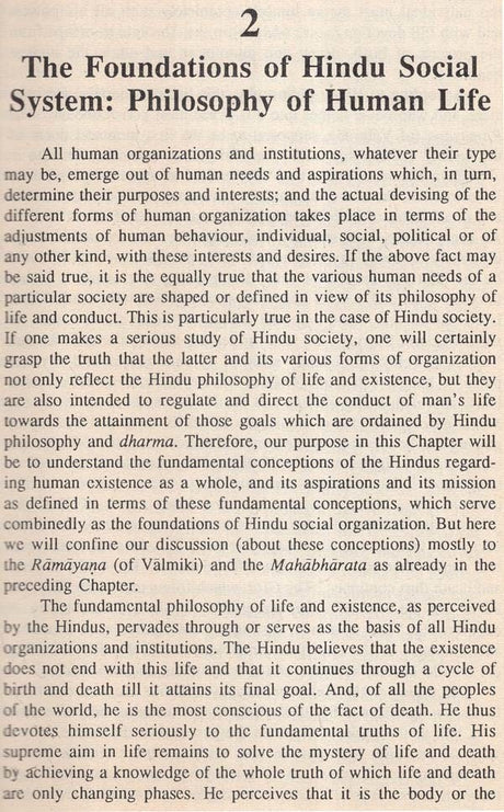 Hindu Society and Influence of the Great Epics (An Old and Rare Book) - Retail Maharaj