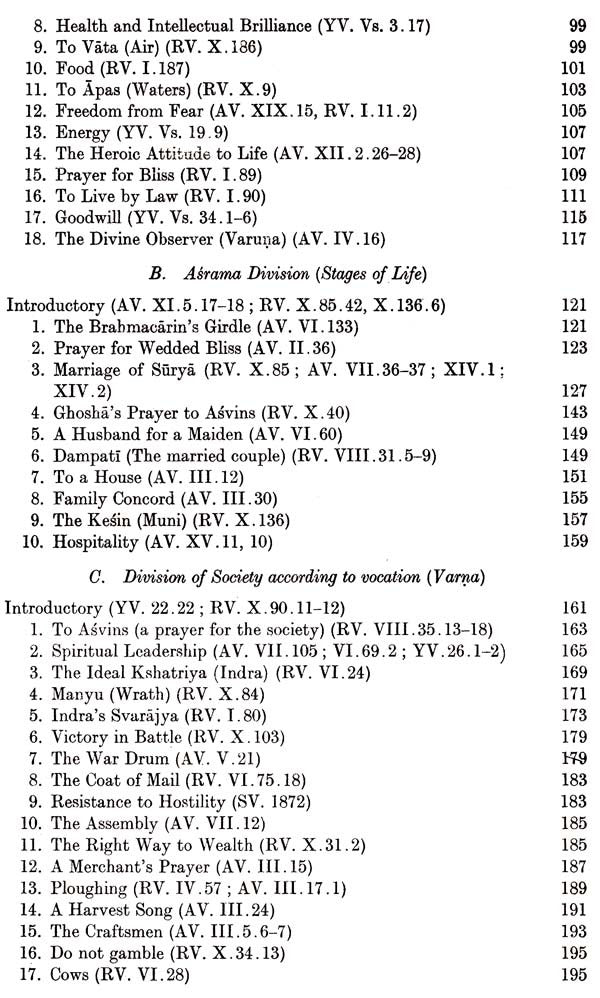Hymns from the Vedas- Original Text and English Translation with Introduction and Notes (An Old and Rare Book) - Retail Maharaj