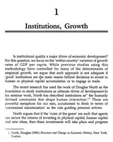 Institutions, Growth and Governance In The Third World - Retail Maharaj