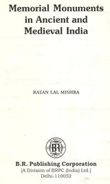 Memorial Monuments in Ancient & Medieval India (An Old and Rare Book) - Retail Maharaj