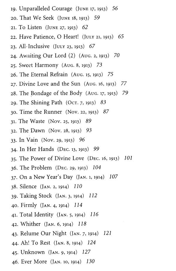 Musings on the Mother's Prayers and Meditations-Part-1 (An Old and Rare Book) - Retail Maharaj