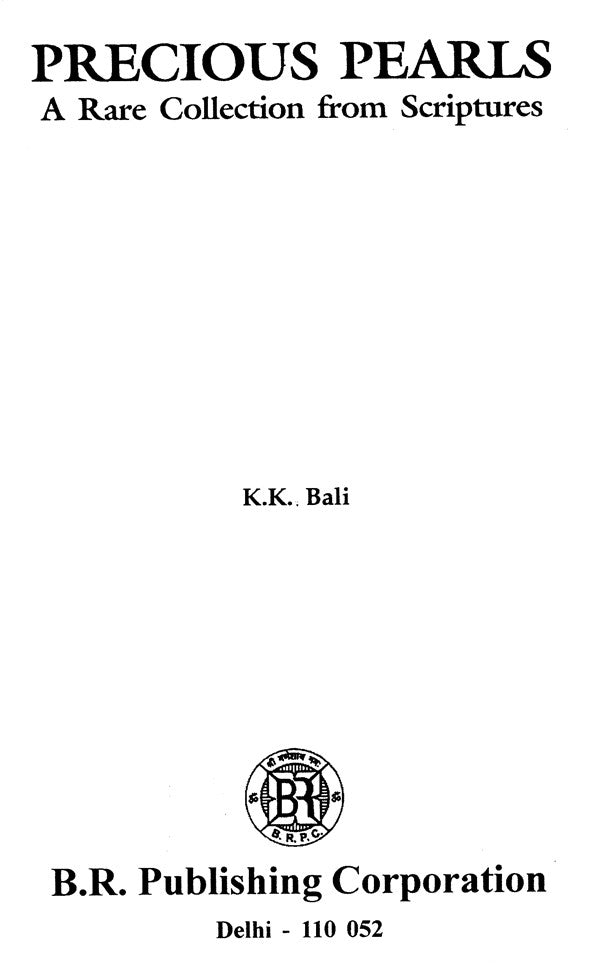 Precious Pearls- A Rare Collection from Scriptures - Retail Maharaj