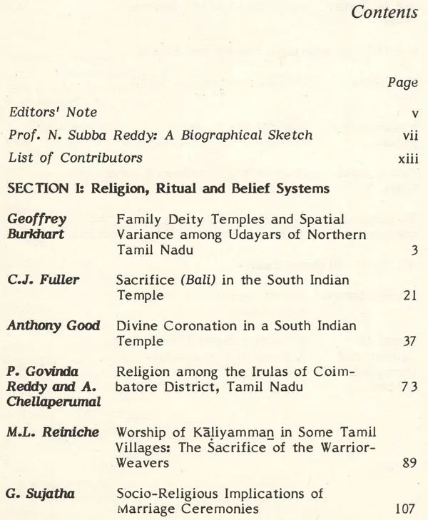 Religion and Society in South India (An Old & Rare Book) - Retail Maharaj