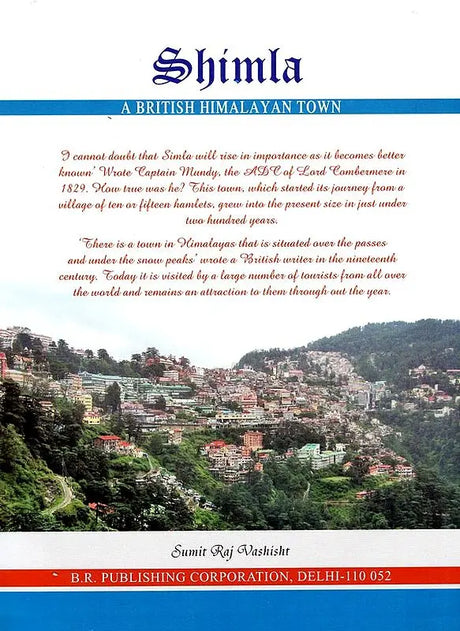 Shimla A British Himalayan Town - Retail Maharaj