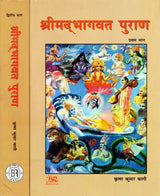 श्रीमद्भागवत पुराण (संक्षिप्त-यथारूप हिन्दी अनुवाद )- Shrimad Bhagawat Purana (Brief-Exact Hindi Translation) (Set of 2 Volumes) - Retail Maharaj