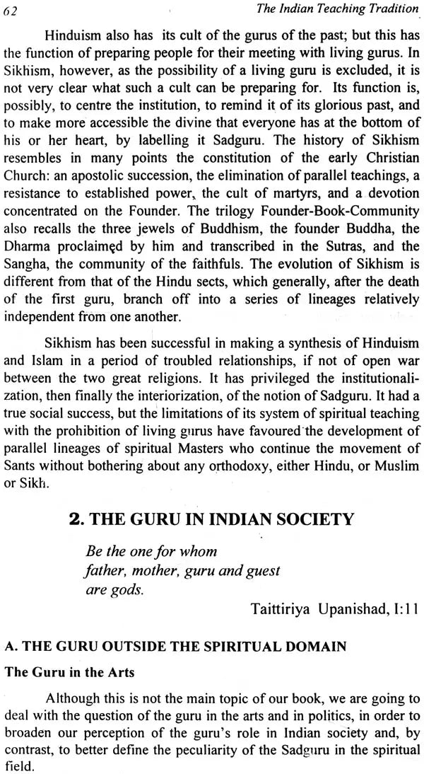 The Indian Teaching Tradition (A Psychological and Spiritual Study) - Retail Maharaj