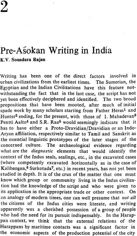 The Origin of Brahmi Script (An Old & Rare Book) - Retail Maharaj