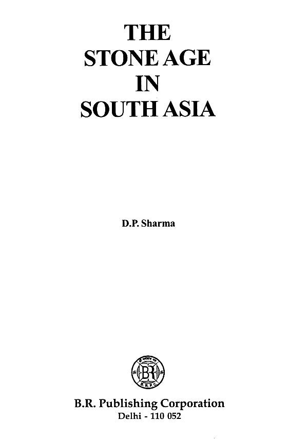The Stone Age in South Asia - Retail Maharaj