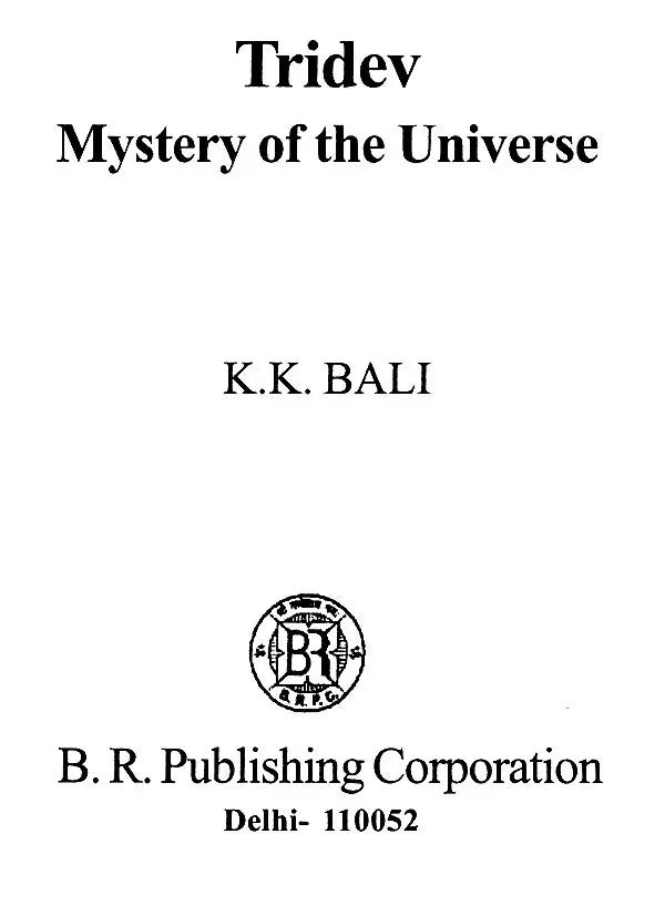 Tridev- Mystery of the Universe - Retail Maharaj