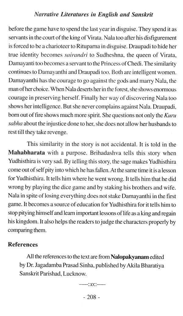 Narrative Literatures in English and Sanskrit (Proceedings of the Seminar held on 3rd and 4th September 2013) - Retail Maharaj