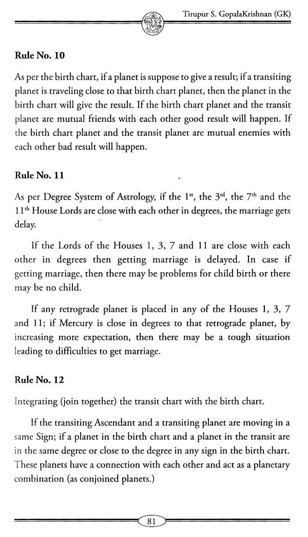 Degree System of Astrology: New Method of Astrology
