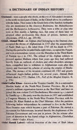 A Dictionary of Indian History (An Old and Rare Book)