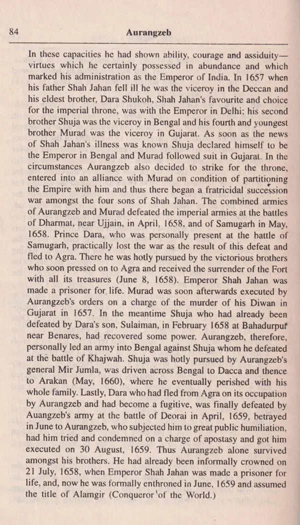 A Dictionary of Indian History (An Old and Rare Book)