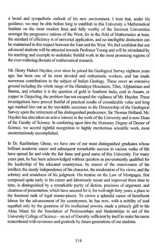Sri Asutosh Mookerjee: A Tribute