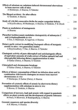 Genetics and Environment – Dissertations (Collection of Papers of Late Professor Archana Sharma – A Tribute)