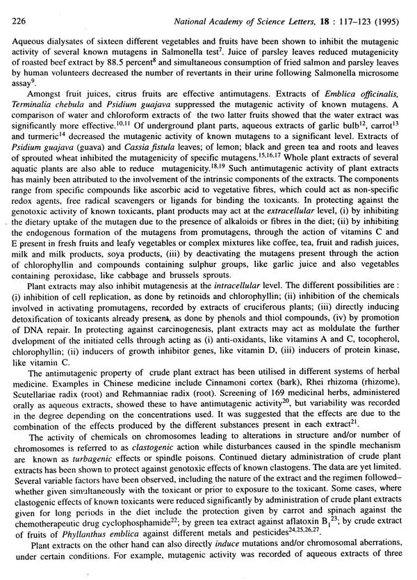 Genetics and Environment – Dissertations (Collection of Papers of Late Professor Archana Sharma – A Tribute)