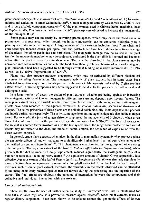 Genetics and Environment – Dissertations (Collection of Papers of Late Professor Archana Sharma – A Tribute)