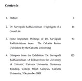 Dr. Sarvepalli Radhakrishnan and The University of Calcutta