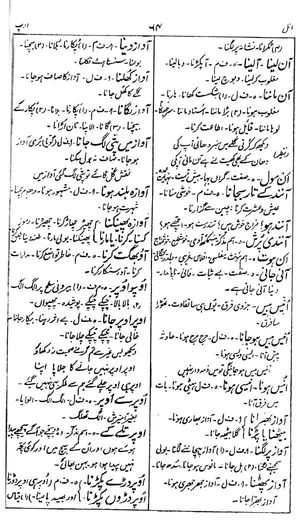 ہندوستانی مخزن المحاورات - Hindustani Makhzanul Muhawarat (Urdu) - Retail Maharaj