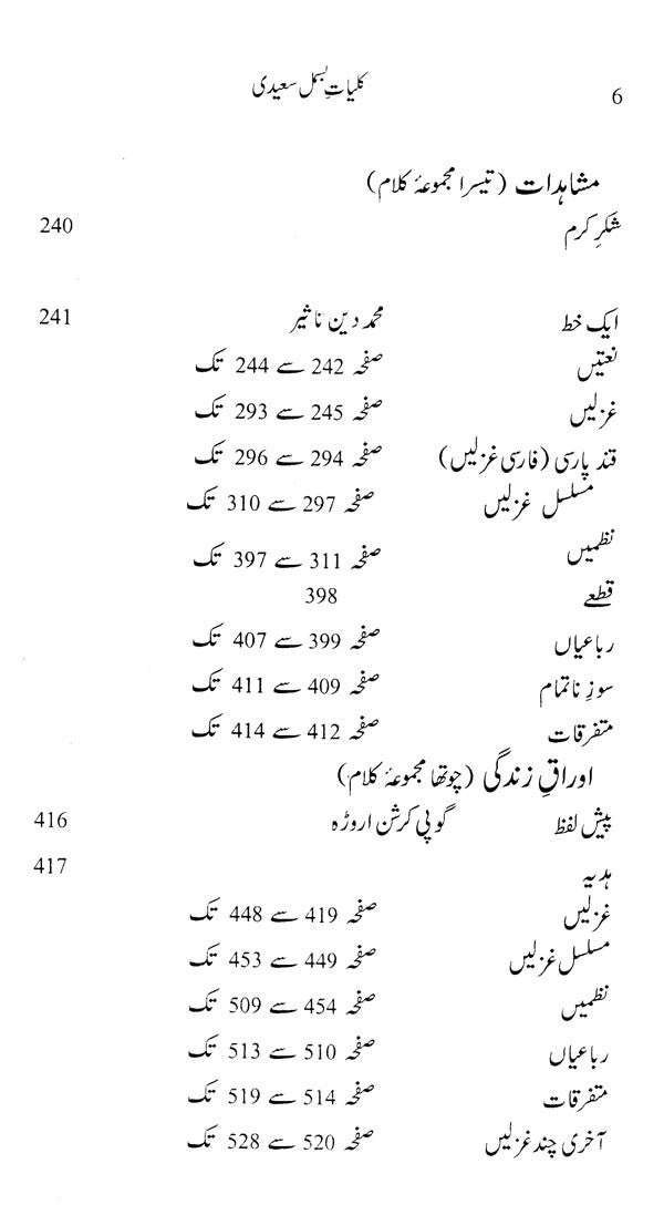 کلیات حمل سعیدی- Kulliyat-e-Bismil Saeedi (Urdu) - Retail Maharaj