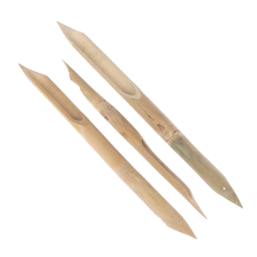 Art Tools 3pcs Set – Bamboo Sculpture Making Kit (Clay & Pottery Tools) - Retail Maharaj