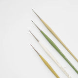 Retail Maharaj Dinky Liner Brush Set of 4 Kolinsky Synthetic - Retail Maharaj