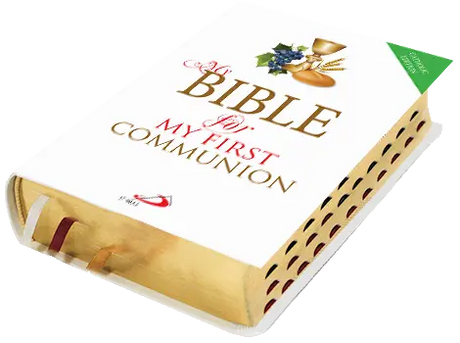 My Bible for My First Communion : New Community Bible | Standard Edition | Thumb Index | Golden Edge | Hardbound - Retail Maharaj