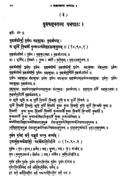ऋङ्‌मन्त्राणां घनपाठ: Ghanapatha of Rigveda Mantras - Retail Maharaj