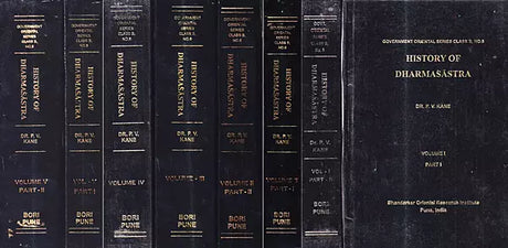 History of Dharmasastra (In Five Volumes In Eight books): A Rare Book - Retail Maharaj