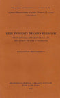 Some Thoughts on Early Buddhism (With Special Reference To Its Relation To The Upanishads): A Rare Book - Retail Maharaj