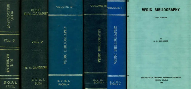 Vedic Bibliography- An Old and Rare Book (Set of 6 Volumes) - Retail Maharaj