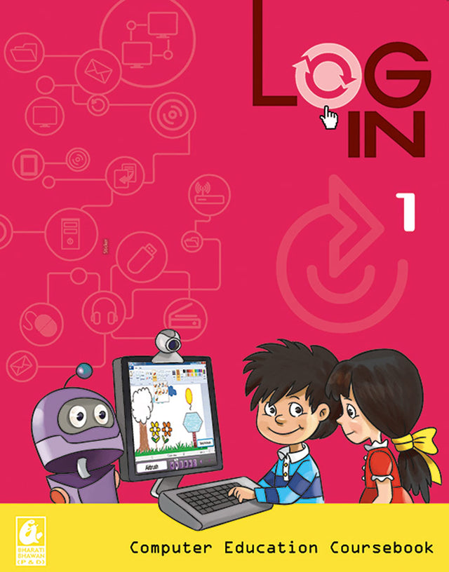 Log In - Computer Science Class 1 2018-19 Session (English,Paperback) - Retail Maharaj