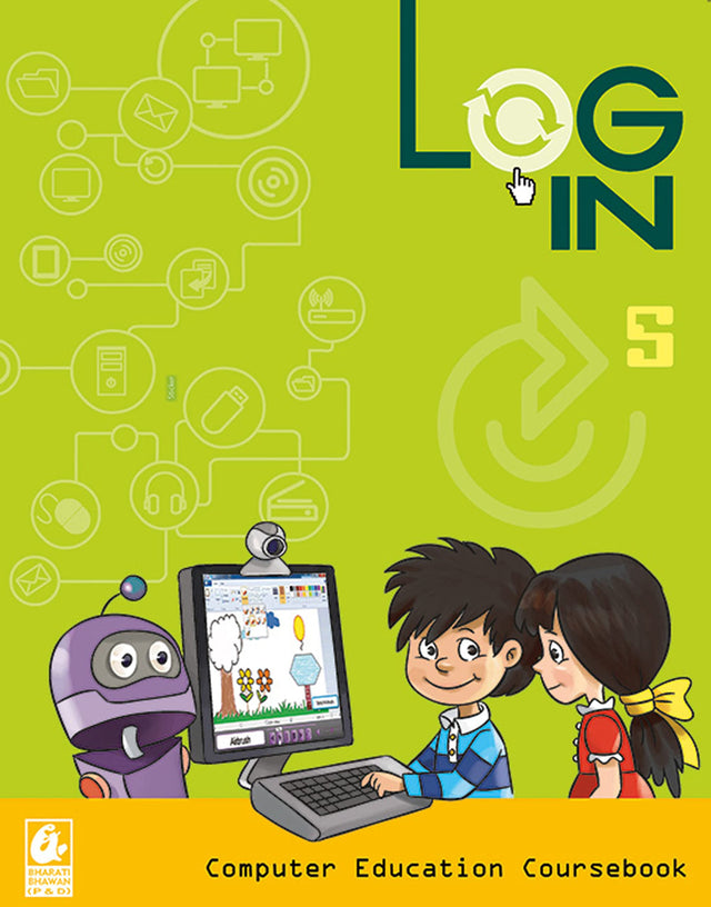 Log In - Computer Science Class 5 2018-19 Session (English,Paperback) - Retail Maharaj