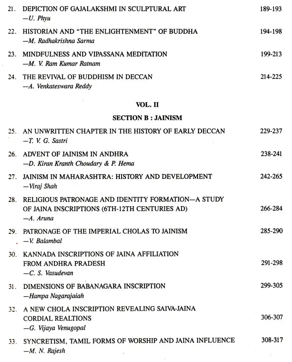 Kevala-Bodhi: Buddhist and Jaina History of The Deccan (The BSL Commemorative Volume) (Set Of 2 Vols.) - Retail Maharaj