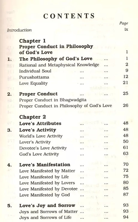 Man's Love for God (An Old and Rare Book) - Retail Maharaj