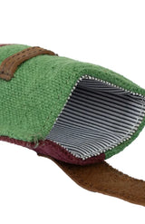 Jute & Leather Spec Cover Bag - Retail Maharaj