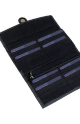 Leather Ladies Purse with Bamboo Work - Retail Maharaj