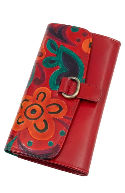 Shantiniketan Leather Ladies Purse - Retail Maharaj