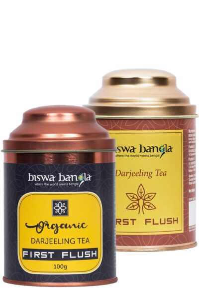 200g First Flush from Goodricke & Happy Valley Tea Garden – (100g per Caddy) - Retail Maharaj