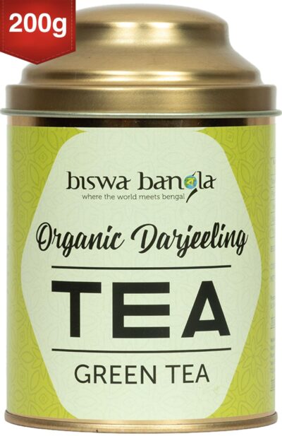 200g Organic Darjeeling Green Tea from Mim Tea Garden (Pack of 2) - Retail Maharaj