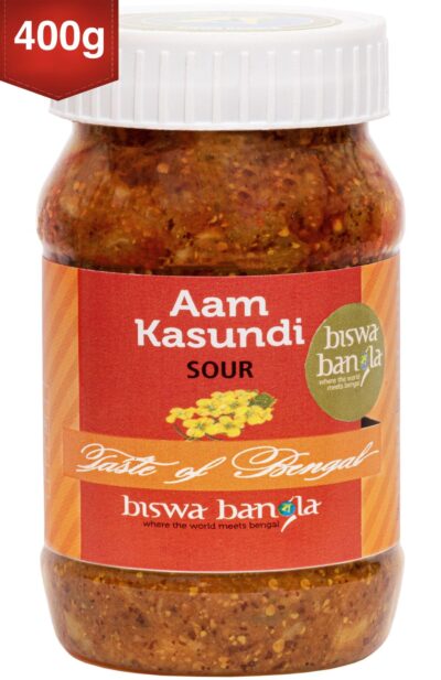 400g Aam Kasundi (Mango-Mustard Sauce / Pickle) – Sour – set of two packs