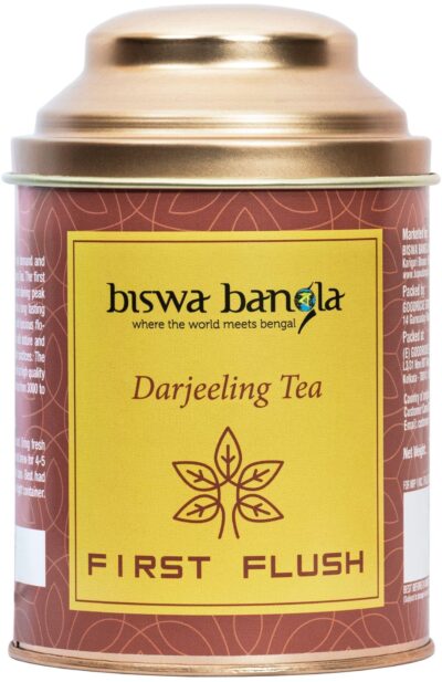 400g First Flush from Makaibari & Goodricke Tea Garden – (100g per caddy) - Retail Maharaj