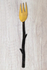 Dokra Fork Leaf Design - Retail Maharaj