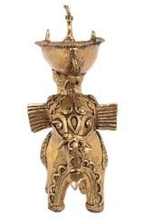 Dokra Utility – Diya Elephant - Retail Maharaj